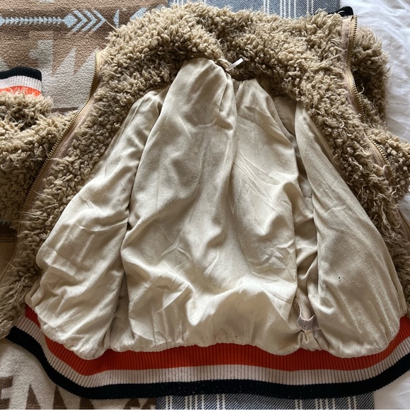 Free People high in the sky bomber jacket. Size M medium - Picture 8 of 10